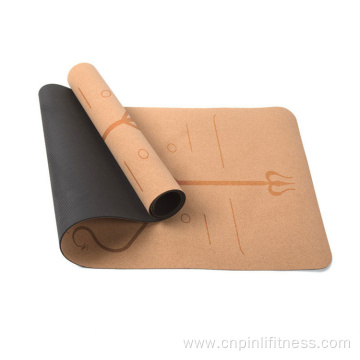 Eco-friendly TPE Natural Rubber Folding Yoga Mat